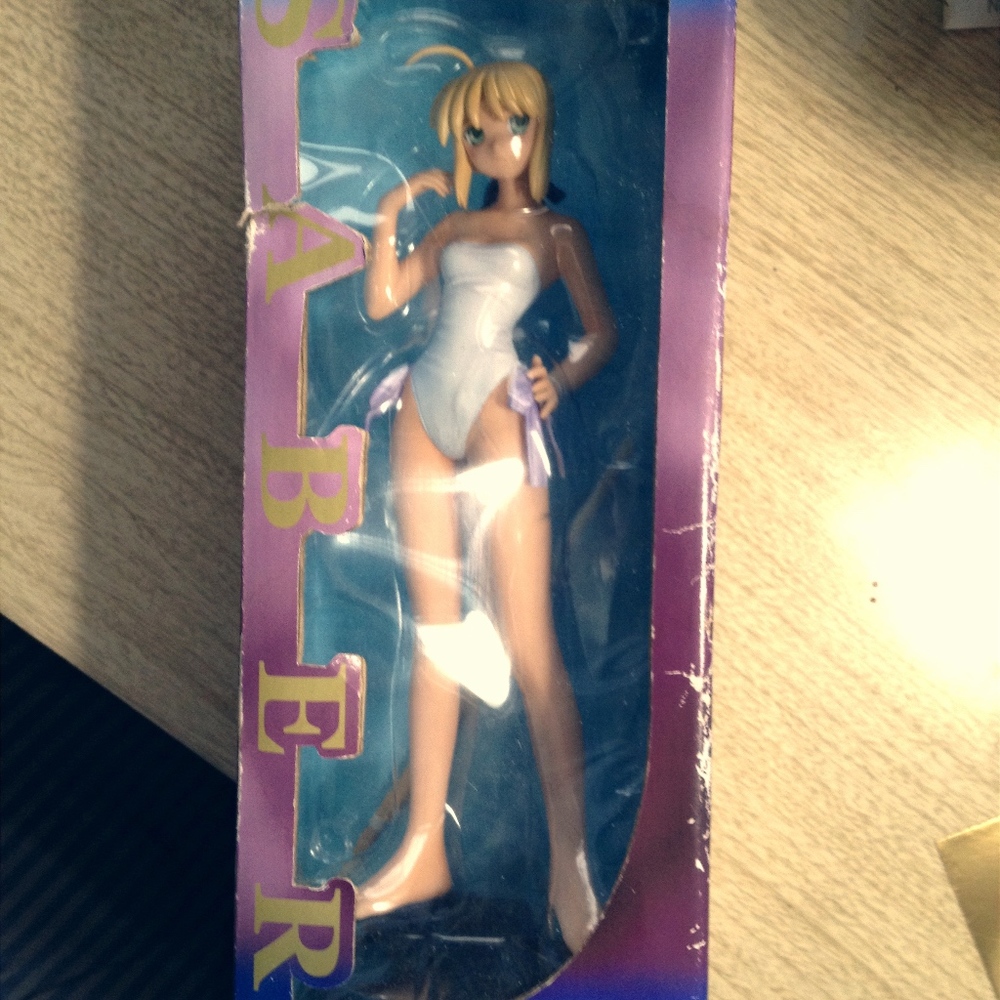 Cute Saber Anime Figure Bathing Suit Style <3 <3